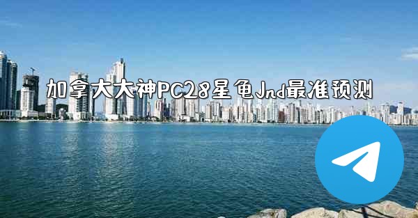 加拿大大神PC28星龟Jnd最准预测