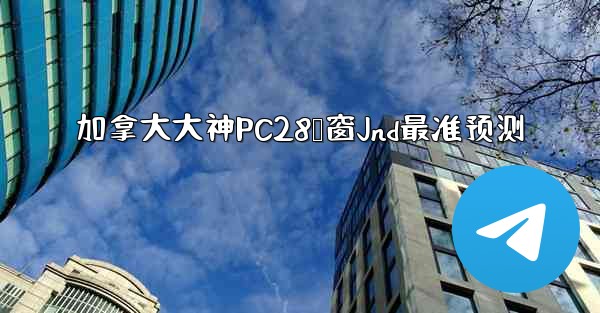加拿大大神PC28鸭窗Jnd最准预测