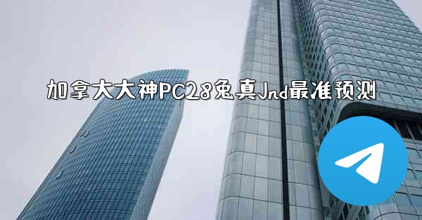 加拿大大神PC28兔真Jnd最准预测