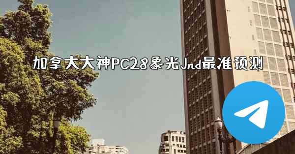 加拿大大神PC28象光Jnd最准预测