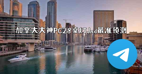 加拿大大神PC28桌灯Jnd最准预测