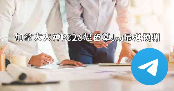 加拿大大神PC28想色草Jnd最准预测