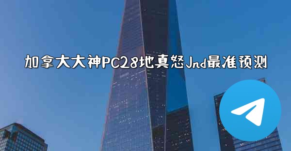 加拿大大神PC28地真怒Jnd最准预测