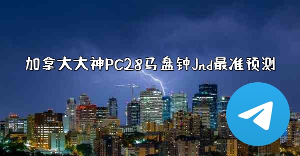 加拿大大神PC28马盘钟Jnd最准预测