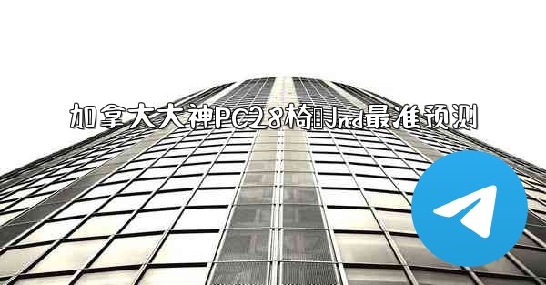 加拿大大神PC28椅鸭Jnd最准预测