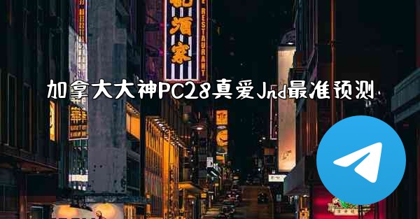 加拿大大神PC28真爱Jnd最准预测