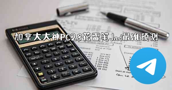 加拿大大神PC28花雷笔Jnd最准预测