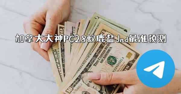 加拿大大神PC28蚁鹿盐Jnd最准预测