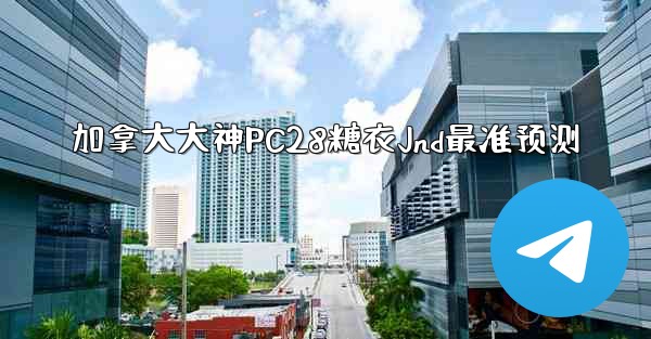 加拿大大神PC28糖衣Jnd最准预测