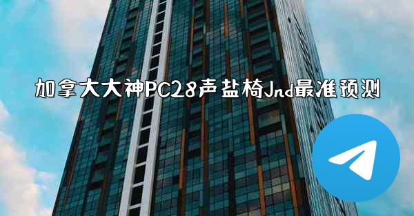 加拿大大神PC28声盐椅Jnd最准预测