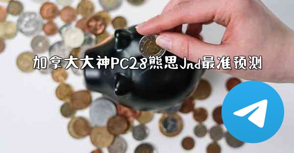 加拿大大神PC28熊思Jnd最准预测