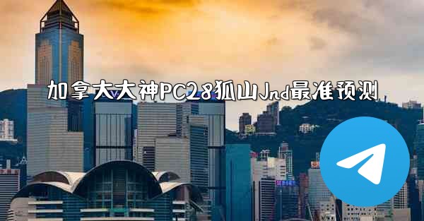 加拿大大神PC28狐山Jnd最准预测
