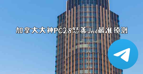 加拿大大神PC28怒善Jnd最准预测