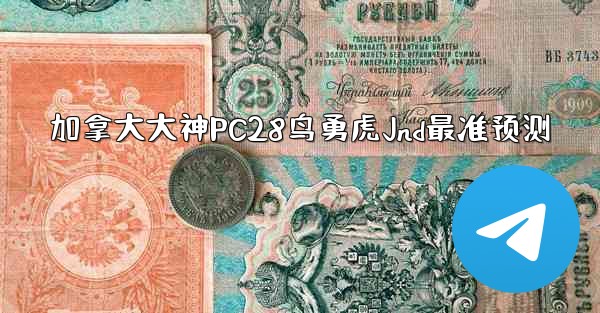 加拿大大神PC28鸟勇虎Jnd最准预测