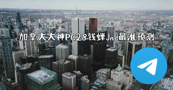 加拿大大神PC28钱蝉Jnd最准预测