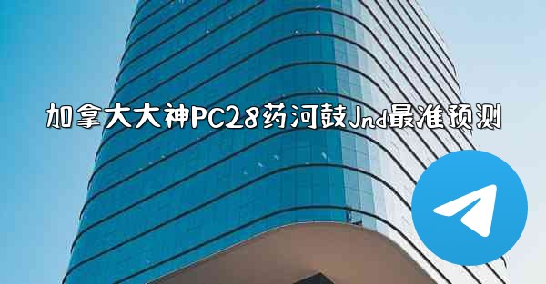 加拿大大神PC28药河鼓Jnd最准预测