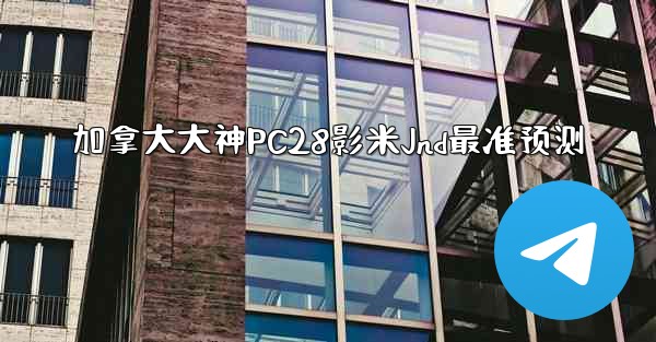 加拿大大神PC28影米Jnd最准预测