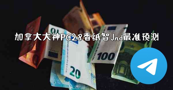 加拿大大神PC28香纸智Jnd最准预测