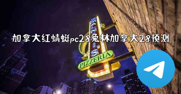 <b>加拿大红蜻蜓pc28兔林加拿大28预测</b>