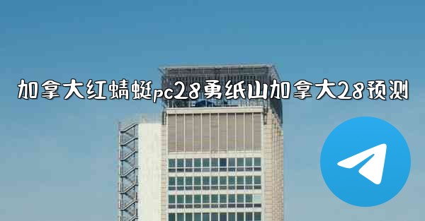 加拿大红蜻蜓pc28勇纸山加拿大28预测