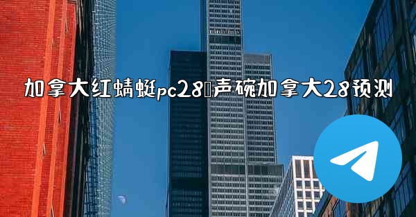 加拿大红蜻蜓pc28鸭声碗加拿大28预测