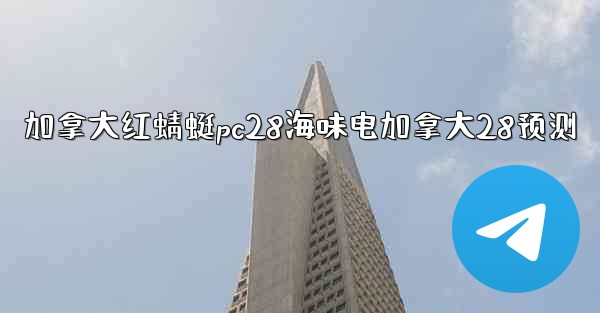 加拿大红蜻蜓pc28海味电加拿大28预测