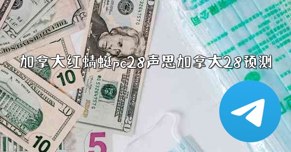 加拿大红蜻蜓pc28声思加拿大28预测