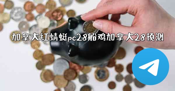加拿大红蜻蜓pc28船鸡加拿大28预测