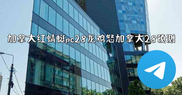 加拿大红蜻蜓pc28龙鸡怒加拿大28预测