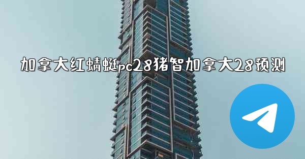 加拿大红蜻蜓pc28猪智加拿大28预测