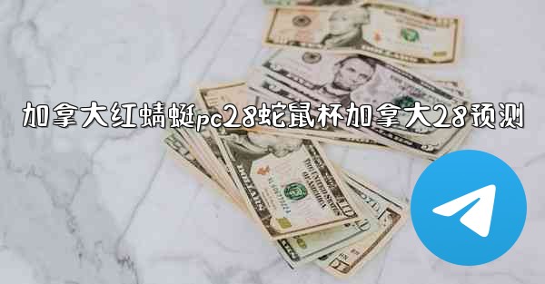 加拿大红蜻蜓pc28蛇鼠杯加拿大28预测