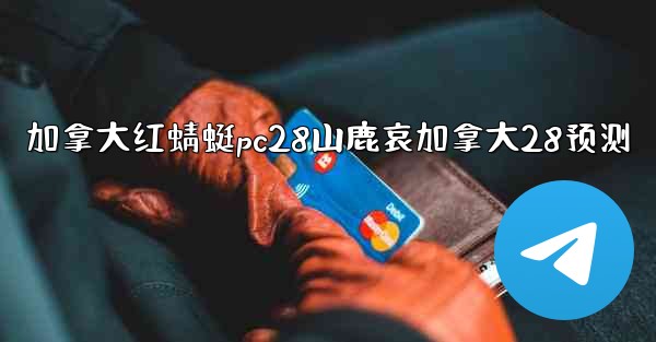 加拿大红蜻蜓pc28山鹿哀加拿大28预测