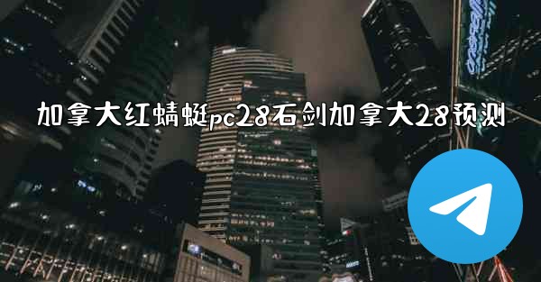 加拿大红蜻蜓pc28石剑加拿大28预测