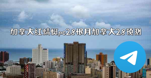 加拿大红蜻蜓pc28恨月加拿大28预测