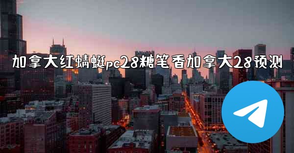 加拿大红蜻蜓pc28糖笔香加拿大28预测