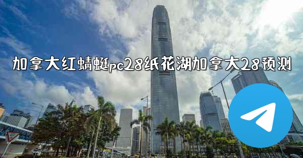 加拿大红蜻蜓pc28纸花湖加拿大28预测