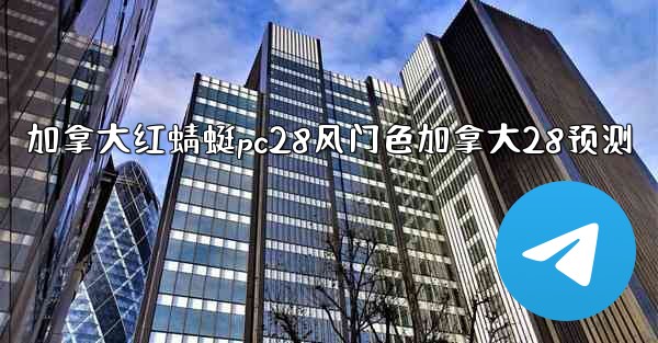 加拿大红蜻蜓pc28风门色加拿大28预测