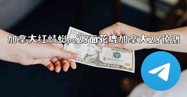 加拿大红蜻蜓pc28面花鹿加拿大28预测