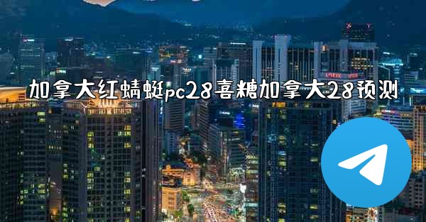 加拿大红蜻蜓pc28喜糖加拿大28预测