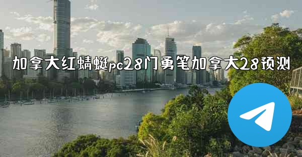 加拿大红蜻蜓pc28门勇笔加拿大28预测