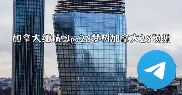 加拿大红蜻蜓pc28梦树加拿大28预测