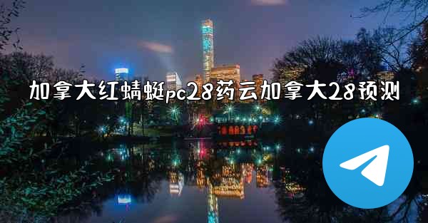 <b>加拿大红蜻蜓pc28药云加拿大28预测</b>