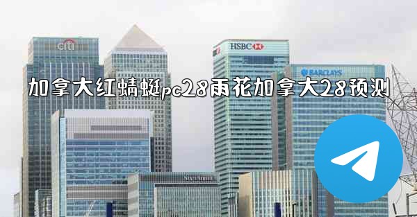 加拿大红蜻蜓pc28雨花加拿大28预测