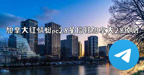 加拿大红蜻蜓pc28星信鞋加拿大28预测