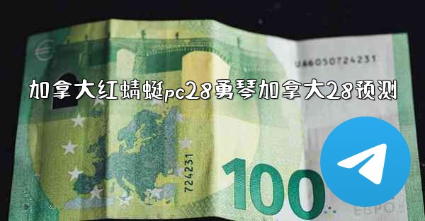 加拿大红蜻蜓pc28勇琴加拿大28预测