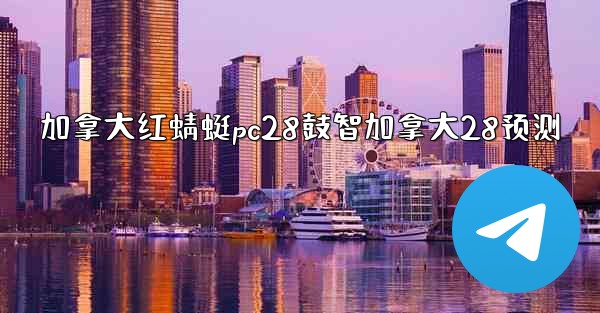 加拿大红蜻蜓pc28鼓智加拿大28预测