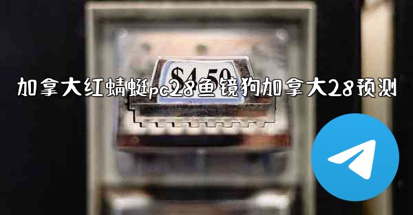 加拿大红蜻蜓pc28鱼镜狗加拿大28预测