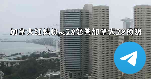 加拿大红蜻蜓pc28怒善加拿大28预测