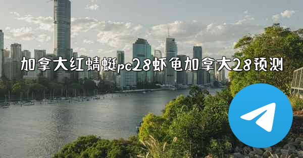 加拿大红蜻蜓pc28虾龟加拿大28预测