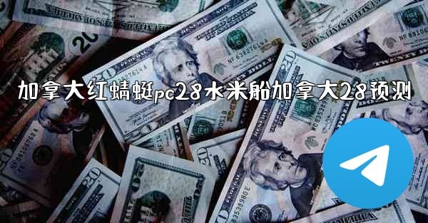 <b>加拿大红蜻蜓pc28水米船加拿大28预测</b>